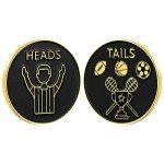 Jexine Referee Flip Coin Set for All Sports