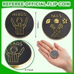 Jexine Referee Flip Coin Set for All Sports