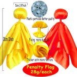 8 Pcs Flag Football Penalty and Challenge Flags