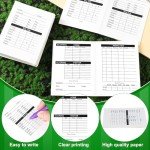 50-Pack Football Referee Cards for Game Officials