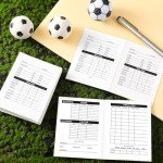 50-Pack Football Referee Cards for Game Officials