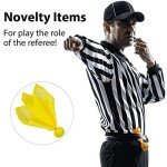 8-Piece Football Penalty Flags Set (Yellow & Red)