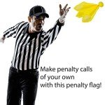 8-Piece Football Penalty Flags Set (Yellow & Red)
