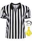 3-Piece Referee Costume Shirt Set for Football