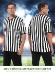 Referee Shirt Costume – 3 Pcs Set for Flag Football