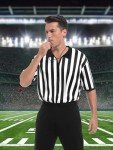 3-Piece Referee Costume Shirt Set for Football