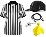 Men's Official Flag Football Referee Costume Set