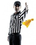 Men's Official Flag Football Referee Costume Set
