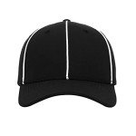 Pro Referee Hat - Black & White Stripes