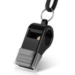 Hipat Sports Whistles - 2 Pack with Lanyards