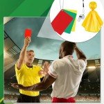 6-Piece Referee Kit: Cards, Whistles, Flags