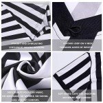 Men's Black & White Stripe Referee Shirt
