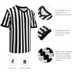 Men's V-Neck Referee Shirt for Flag Football