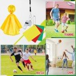 6-Piece Referee Kit: Cards, Whistles, Flags