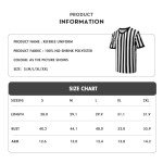 Men's V-Neck Referee Shirt for Flag Football