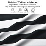 Women's Black & White Stripe Referee Shirt L