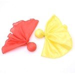 6-Pack Red Football Referee Challenge Flags