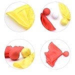 6-Pack Red Football Referee Challenge Flags