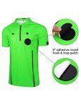 Green Short Sleeve Referee Jersey for Flag Football