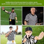 Men's Referee Costume Set with Hat and Whistle