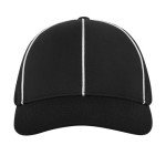Black Large Flag Football Referee Hat