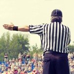 Referee Wristband Down Indicator - Black