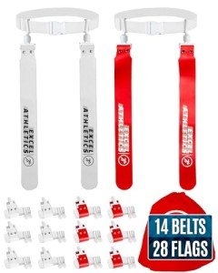 Excel Athletics Adjustable Flag Football Set for All