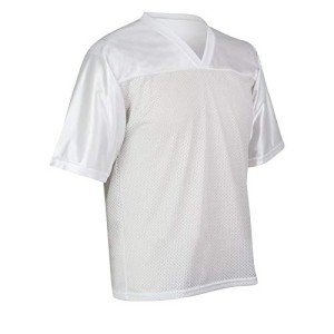 Champro Boys' Youth Flag Football Jersey, White, Medium