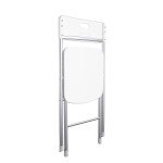 White Folding Chairs - 4-Pack for Flag Football