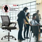 Ergonomic Black Flag Football Chair with Armrests