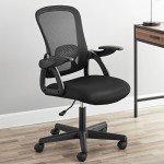 Ergonomic Mesh Back Office Chair, Black