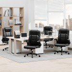 JONPONY Big and Tall Ergonomic Office Chair