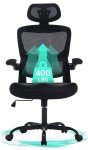 Ergonomic High Back Mesh Office Chair - Black