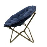 Kids & Teens Corduroy Saucer Chair - Washed Indigo