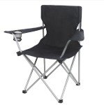 Ozark Trail Folding Quad Camp Chair with Cup Holder