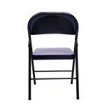 Black Folding Chair for Flag Football Games