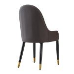Stylish PU Leather Dining Chair Set of 2