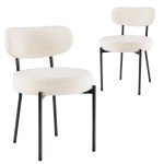 Mid Century Modern Flag Football Dining Chairs - Set of 2