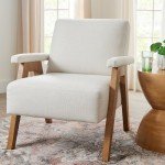 Ezra Accent Chair for Flag Football Fans