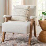 Ezra Accent Chair for Flag Football Fans