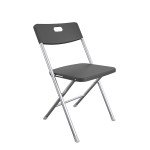 Black Folding Chairs for Flag Football - 4-Pack