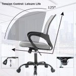 Ergonomic Adjustable Office Chair with Lumbar Support