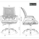 Ergonomic Adjustable Office Chair with Lumbar Support