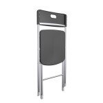 Black Folding Chairs for Flag Football - 4-Pack