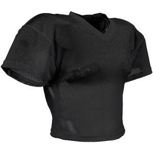 CHAMPRO Men's Standard Shuffle Adult Football Practice Jersey, Black