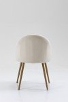 Stylish Cream White Chair for Flag Football Fans