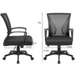 Ergonomic Mesh Office Chair with Lumbar Support