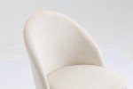 Stylish Cream White Chair for Flag Football Fans