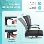 Ergonomic Mesh Office Chair with Lumbar Support