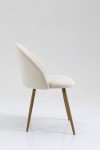 Stylish Cream White Chair for Flag Football Fans
